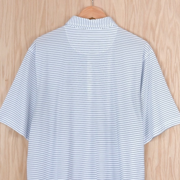 Donald Ross Aronimink Striped Golf Polo Shirt - Picture 6 of 9